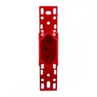 Conjunto Ilumi Stylus Vermelho Sem Placa 1 Tomada 2P+T. 20A. - 20143/0