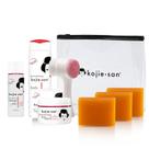 Conjunto Iluminador Kojie San para Rosto e Corpo - Sabonete, Loção e Creme