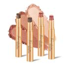 Conjunto impermeável Eyeshadow Stick O'CHEAL de 3 cores com gradiente de cor, 4 unidades