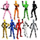 Conjunto impresso em 3D de figuras de ação robóticas Dumwick Titan 13