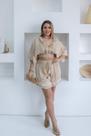 Conjunto Indiano Lurex short com Blusa Viscose
