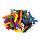Conjunto individual de plástico Cuisenaire Rods hand2mind (74 unidades)