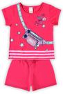 Conjunto Inf Feminino Blusa e Short Marisol 4 ao 16 Conjunto Inf Feminino Blusa e Short Marisol 4 ao 16