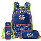 Conjunto Infantil 3 Peças Com Garrafa Inox, Mochila E Estojo Ponix Milk&Moo Conjunto Infantil 3 Peças Com Garrafa Inox, Mochila E Estojo Ponix Milk&Moo