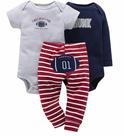 Conjunto Infantil 3 Peças Mijão E Body Draft