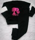 Conjunto infantil Barbie , tamanho 10