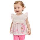 Conjunto infantil bata borboleta wave legging marina infanti