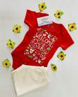 Conjunto infantil bebê body M Conjunto infantil bebê body M