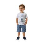 Conjunto Infantil Bebê Menino Baby Vest Manga Curta Barco Conjunto Infantil Bebê Menino Baby Vest Manga Curta Barco