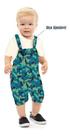 Conjunto Infantil Bebê Menino Camiseta +jardineira Camuflada Conjunto Infantil Bebê Menino Camiseta +jardineira Camuflada