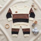 Conjunto Infantil Bebê Menino Roupa de Inverno Leve Confortável