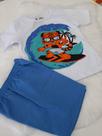 Conjunto infantil Bermuda e camiseta Pequetitos tam. 8