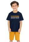 Conjunto Infantil Bermuda Estampado Milon