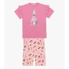 Conjunto infantil blusa com bermuda ciclista trick nick