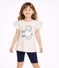 Conjunto Infantil Blusa Com Short Ciclista Select Azul Conjunto Infantil Blusa Com Short Ciclista Select Azul