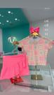 Conjunto Infantil blusa E short saia rosa Conjunto Infantil blusa E short saia rosa