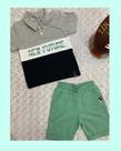 Conjunto infantil blusa no Polo