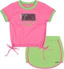Conjunto Infantil Blusa + Saia Time Kids 7829