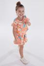 Conjunto Infantil Blusa + Shorts Kiki Xodó 2500010 Conjunto Infantil Blusa + Shorts Kiki Xodó 2500010