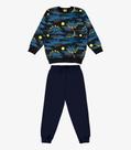 Conjunto Infantil Blusão Com Calça Rovi Kids Preto - Rovitex Kids