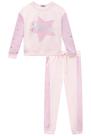 Conjunto Infantil Blusão e Calça em Moletom s/ Pelúcia e Detalhes em Pelo Foil Estrela Shine - Kukie Conjunto Infantil Blusão e Calça em Moletom s/ Pelúcia e Detalhes em Pelo Foil Estrela Shine - Kukie