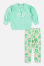 Conjunto Infantil Blusao e legging Moletom Borboleta Fakini Cor:AmareloTamanho:3 Conjunto Infantil Blusao e legging Moletom Borboleta Fakini Cor:AmareloTamanho:3