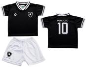 Conjunto Infantil Botafogo Uniforme Preto - Torcida Baby