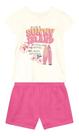 Conjunto Infantil Brandili Menina Blusa Com Glitter E Shorts Conjunto Infantil Brandili Menina Blusa Com Glitter E Shorts