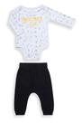 Conjunto infantil Calça saruel + camiseta manga longa - Race Track