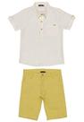 Conjunto Infantil Camisa + Bermuda Ser Garoto 6464