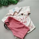 Conjunto infantil camisa e bermuda - modinha masculina Conjunto infantil camisa e bermuda - modinha masculina