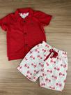 Conjunto Infantil Camisa Polo e Bermuda Náutica