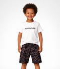 Conjunto Infantil Camiseta Com Bermuda Select Bege