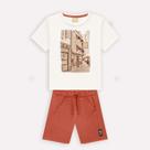 Conjunto Infantil Camiseta e Bermuda Milon 2000655 Conjunto Infantil Camiseta e Bermuda Milon 2000655