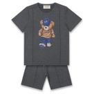 Conjunto Infantil Camiseta e Bermuda Urso Teddy 7771 Dame Dos