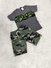 Conjunto infantil camuflado tamanho 6