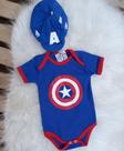 Conjunto infantil Capitão America Conjunto infantil Capitão America