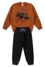 Conjunto Infantil Caramelo de Moletom Trails