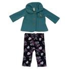 Conjunto Infantil Casaco Soft e Calça Estampada