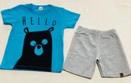 Conjunto Infantil Casual Moletinho