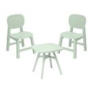 Conjunto Infantil com 2 Cadeiras e 1 Mesa Pipa Rivatti Polipropileno (PP) Menta