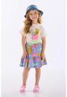 Conjunto Infantil com Blusa e Saia Up Baby Conjunto Infantil com Blusa e Saia Up Baby