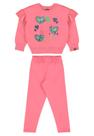 Conjunto Infantil com Blusão e Calça Legging Bee Loop
