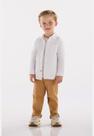 Conjunto Infantil com Camisa e Calça em Sarja Up Baby Conjunto Infantil com Camisa e Calça em Sarja Up Baby