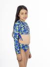 Conjunto Infantil com Proteção Uv+ Trançado na Lateral Ref. 1151