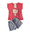 Conjunto Infantil Cute Cacau Kids