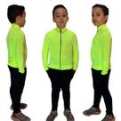 Conjunto Infantil de Ciclismo Bike Mtb DA Collection Camiseta Manga Longa Dry Fit e Calça com Proteção UV e Bolsos