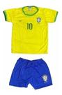 Conjunto Infantil De Menino Brasil Copa Do Mundo Envio Hoje