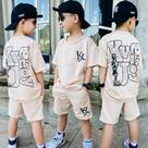 Conjunto Infantil de Menino Camiseta e Short 2 Peças