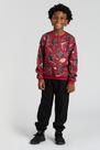 Conjunto Infantil de Moletom Sublimado Bordo Dino